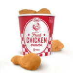 Fried Chicken Erasers, 6 Pcs.