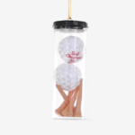 Golf Balls & Tees Ornament