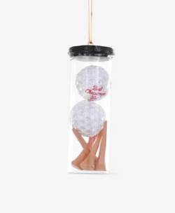 Golf Balls & Tees Ornament