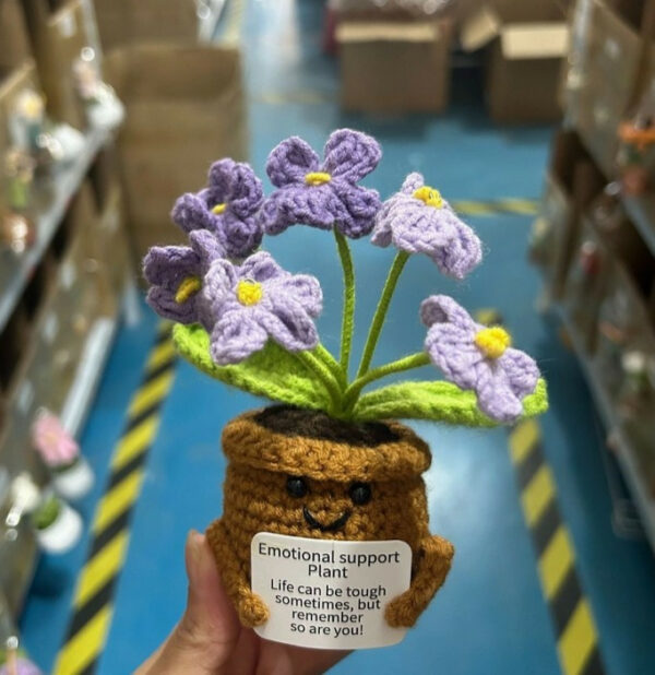 Handmade Crochet Flower - Emotional Support Plant (assortment) 1