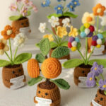 Handmade Crochet Flower - Emotional Support Plant (assortment)