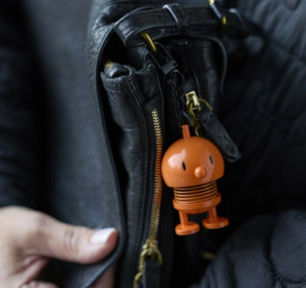 Hoptimist Bag Charm - Orange 1