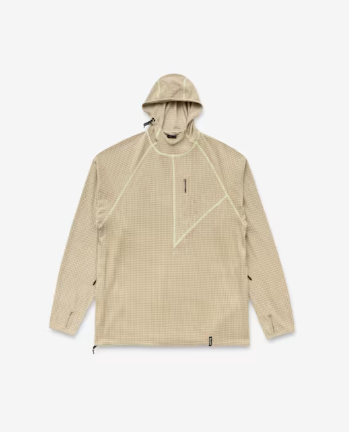 Hudswell Pull Over Grid Fleece Hoodie (1)