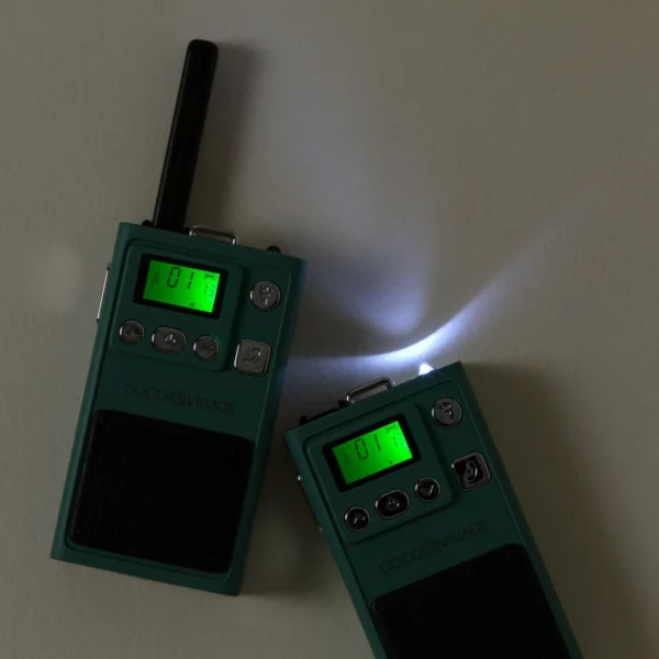 Kids Throwback Walkie Talkies With Flashlight 1