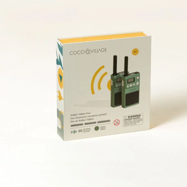 Kids Throwback Walkie Talkies With Flashlight 4