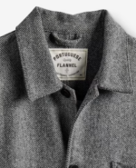 Labura Herringbone Wool Chore Coat (6)