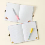 Locked Journal With Invisible Ink Pen 2