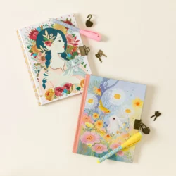 Locked Journal With Invisible Ink Pen