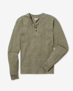 Loom Wash Jersey Henley (1)
