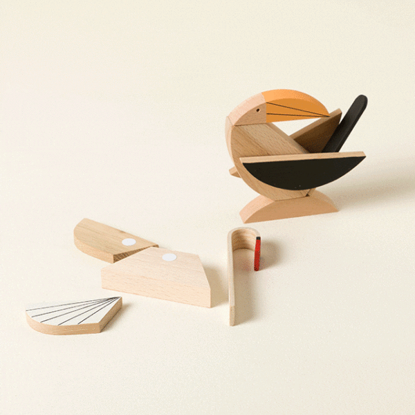 Magnetic Wooden Desktop Fidget Friend 1