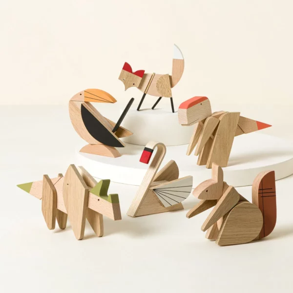 Magnetic Wooden Desktop Fidget Friend 2