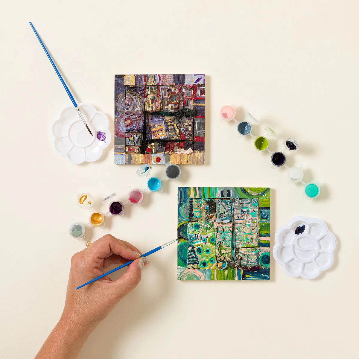 Metapainting - Mindfulness Painting Tile Kit Metapainting - Mindfulness Painting Tile Kit