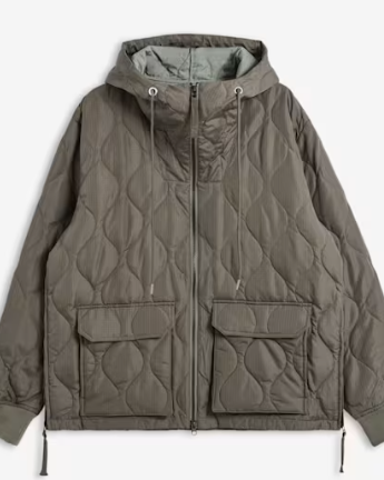 Military W-zip Down Hoodie (1) Military W-zip Down Hoodie (1)