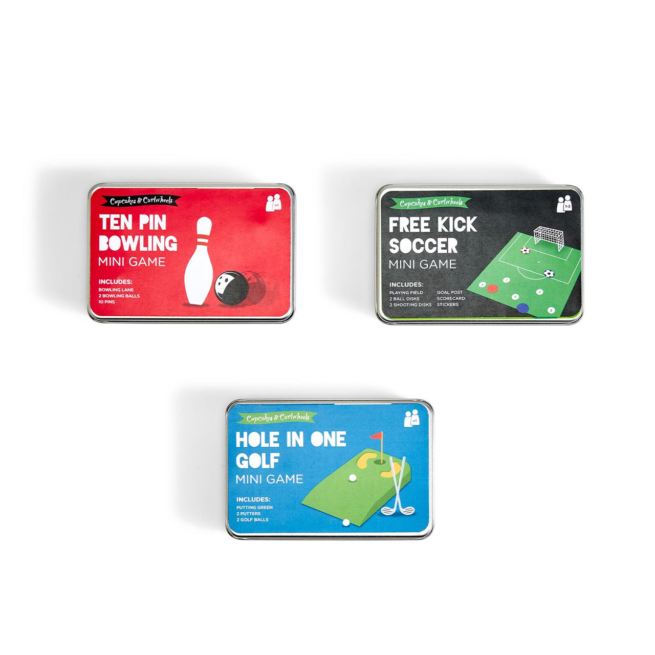 Mini Games In A Tin, Assorted Mini Games In A Tin, Assorted