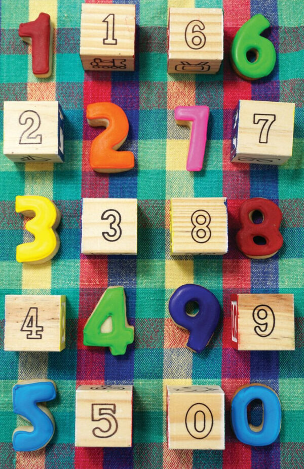 Mini Number Cookie Cutters, Set Of 9 1