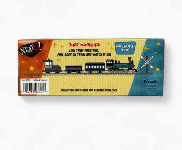 Mini Pull-back Train Set 4