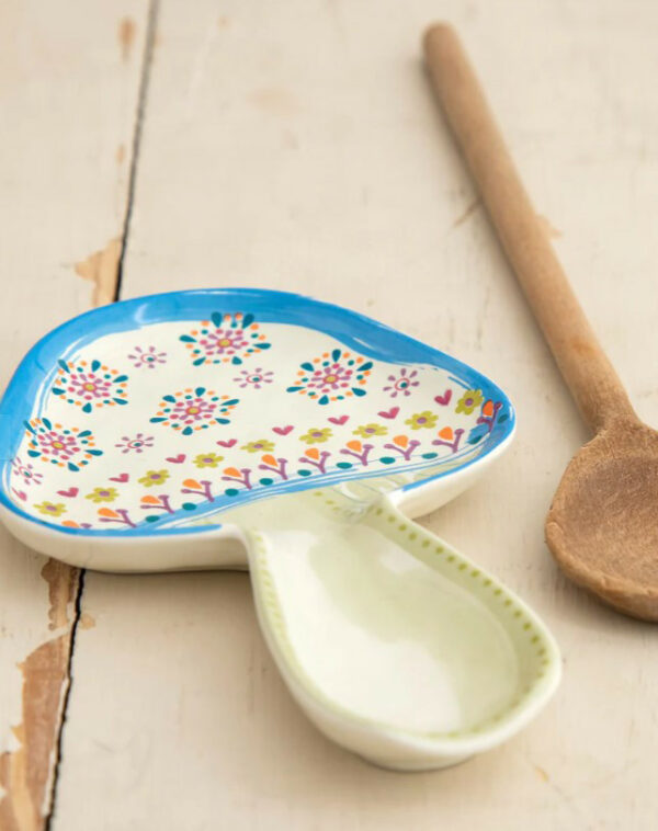 Natural Life Ceramic Mushroom Spoon Rest 2