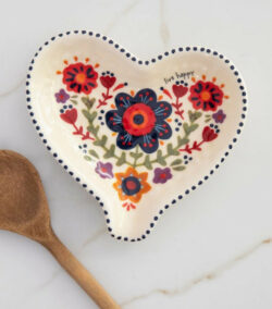 Natural Life Heart Spoon Rest