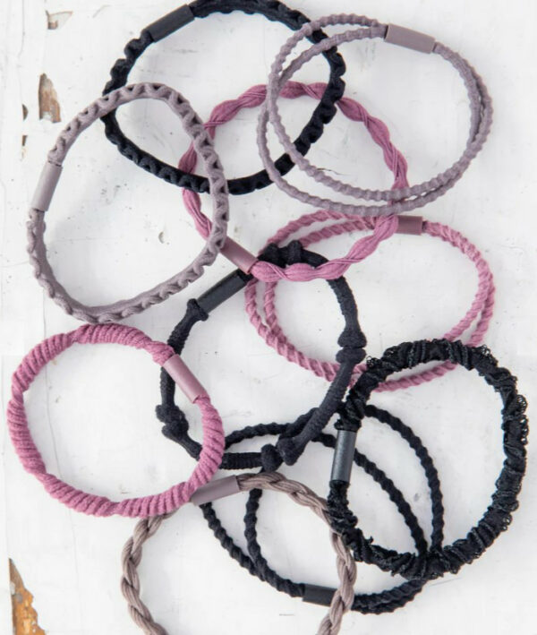 Natural Life Textured Neutral Hair Ties 1