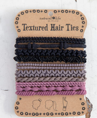 Natural Life Textured Neutral Hair Ties Natural Life Textured Neutral Hair Ties