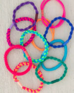 Natural Life Textured Rainbow Hair Ties 1