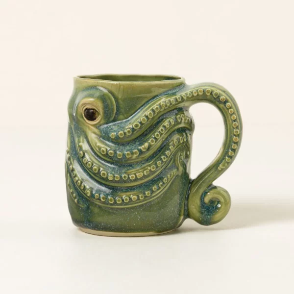 Ocean Depths Octopus Mug 2