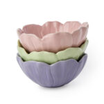 Pastel Flower Tidbit Bowl 4