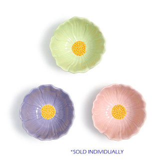 Pastel Flower Tidbit Bowl Pastel Flower Tidbit Bowl