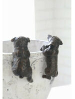 Resin Dog Pot Hanger 2