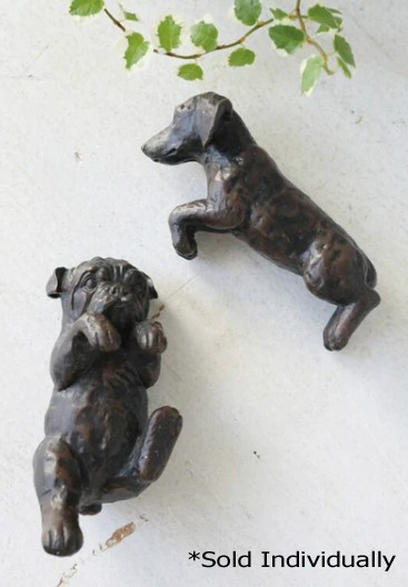 Resin Dog Pot Hanger Resin Dog Pot Hanger
