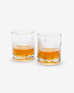 Roulette Spinning Whiskey Glasses - Set Of Two (1)