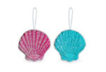 Seashell Scrub Sponges, Set Of 2