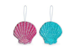 Seashell Scrub Sponges, Set Of 2