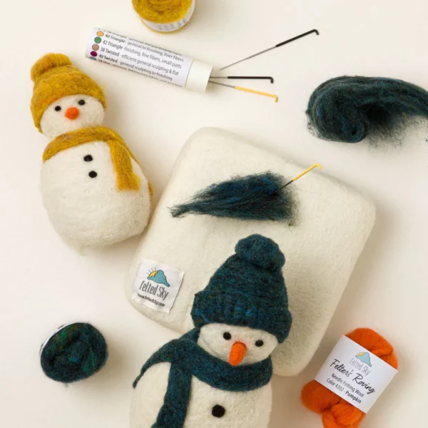 Snow Pals Beginners Needle Felting Kit 1