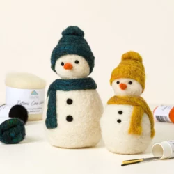 Snow Pals Beginners Needle Felting Kit