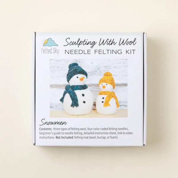Snow Pals Beginners Needle Felting Kit 3