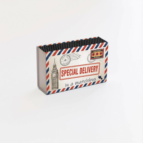 Special Delivery Birthday Bouquet Matchbox 3
