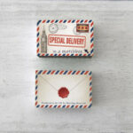 Special Delivery Birthday Bouquet Matchbox 4