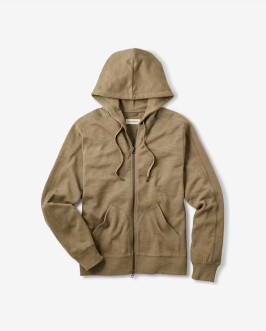 Stacked Rib Zip Hoodie Stacked Rib Zip Hoodie