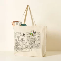Stitch At Your Own Pace Book Dragon Tote