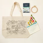 Stitch At Your Own Pace Market Tote 2