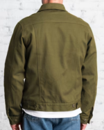 The Montana Flannel-lined Canvas Trucker Jacket (6)