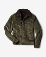 The Montana Fleece-lined Corduroy Trucker Jacket (1)