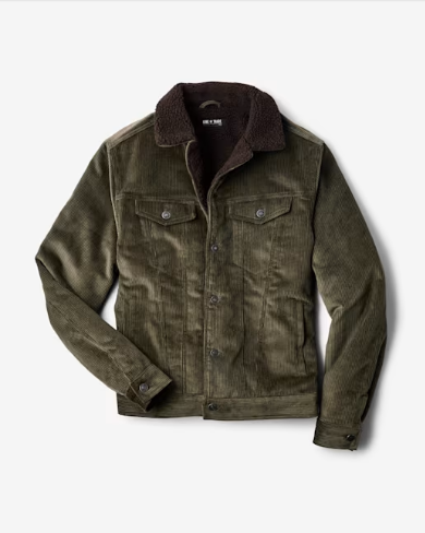 The Montana Fleece-lined Corduroy Trucker Jacket (1) The Montana Fleece-lined Corduroy Trucker Jacket (1)