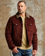The Montana Fleece-lined Corduroy Trucker Jacket (10)