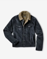 The Montana Fleece-lined Corduroy Trucker Jacket (17)