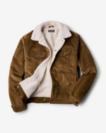 The Montana Fleece-lined Corduroy Trucker Jacket (18)
