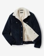 The Montana Fleece-lined Corduroy Trucker Jacket (2)