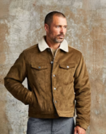 The Montana Fleece-lined Corduroy Trucker Jacket (20)