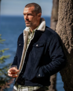 The Montana Fleece-lined Corduroy Trucker Jacket (5)